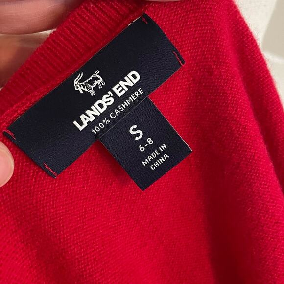 Lands End 100% Cashmere Sweater - Picture 5 of 5